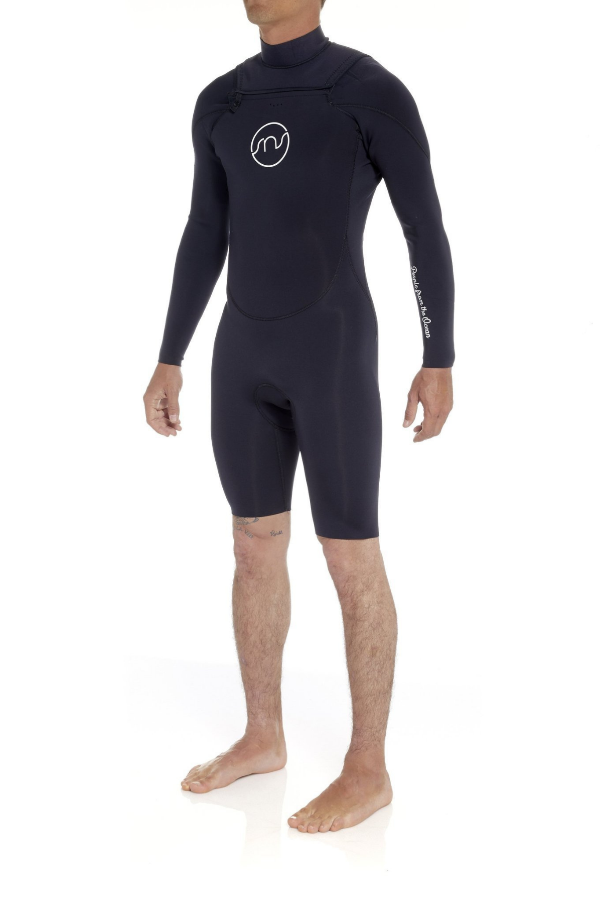 Japanese Yamamoto Edition | 2mm | Long Sleeve Shorty | Black