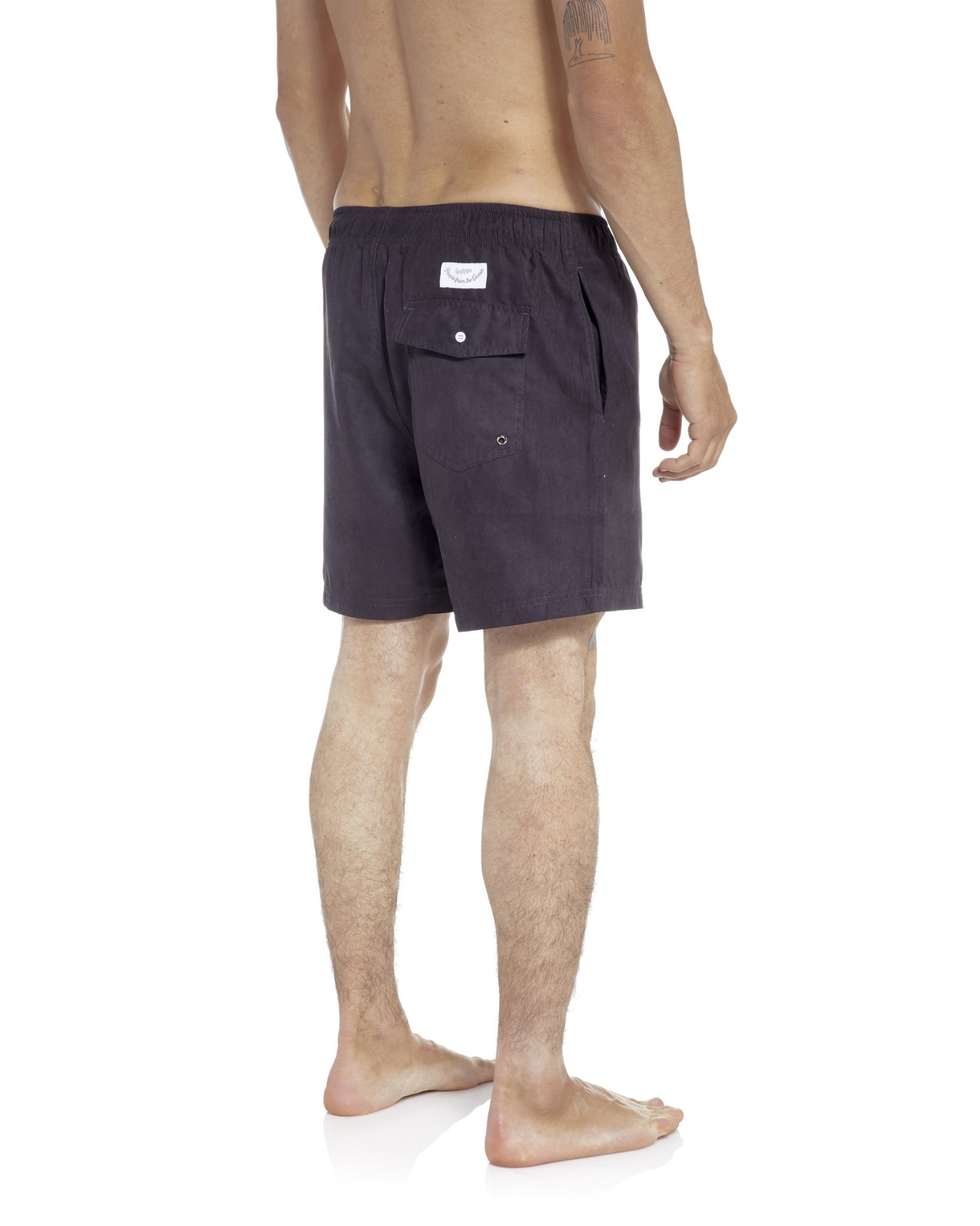 Beachshort solid black