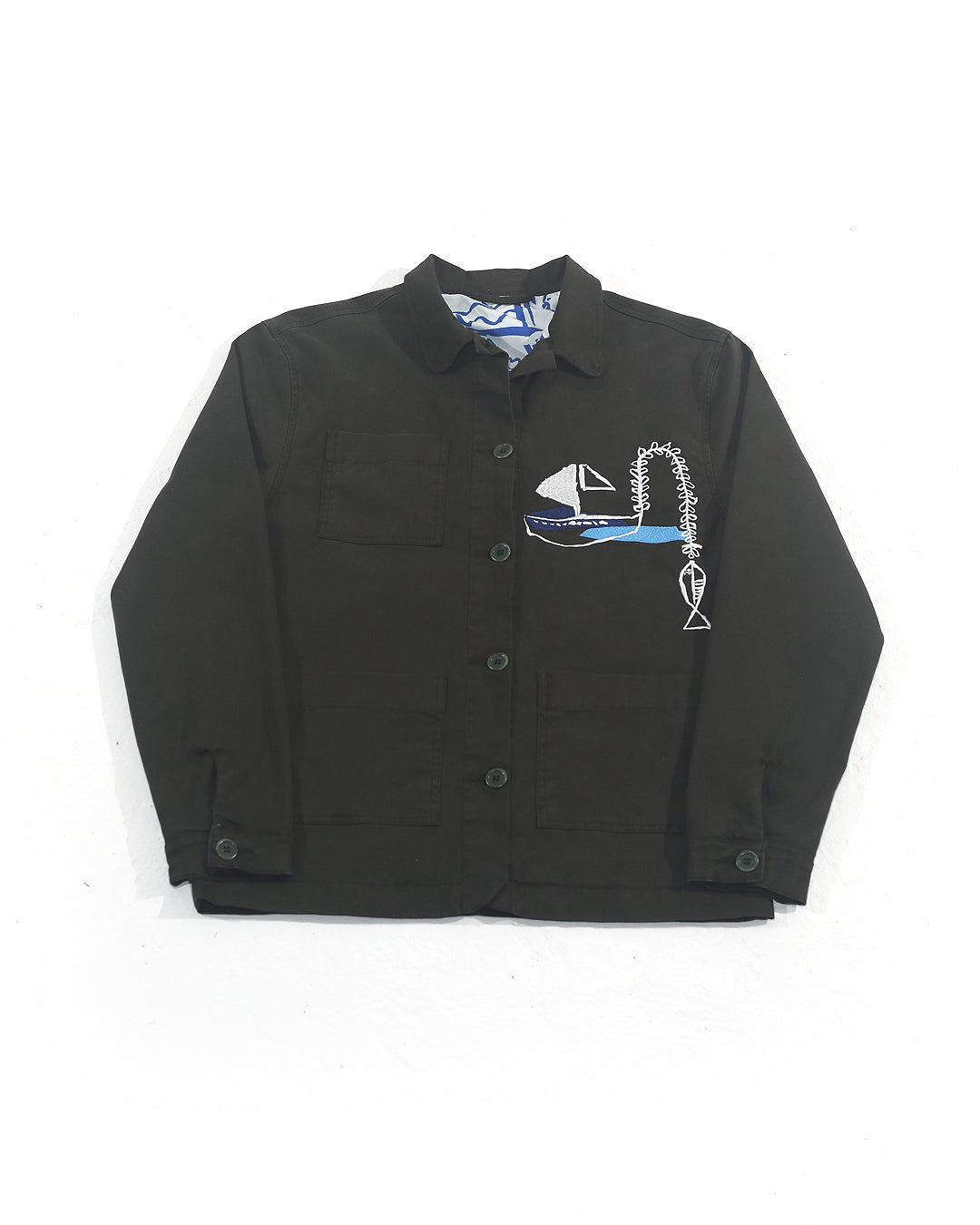 Jacket worker fishing boat | Khaki