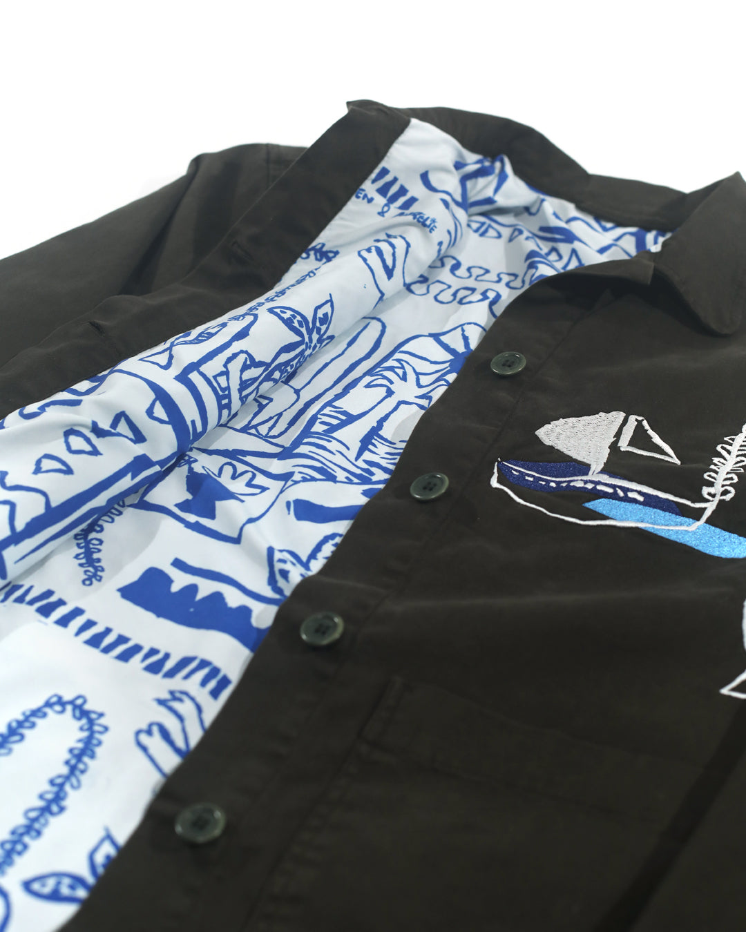 Jacket worker fishing boat | Khaki