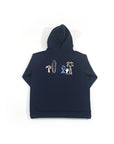 Hoodie sweater organic cotton | La Milady | Deep Blue