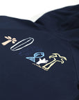 Hoodie sweater organic cotton | La Milady | Deep Blue