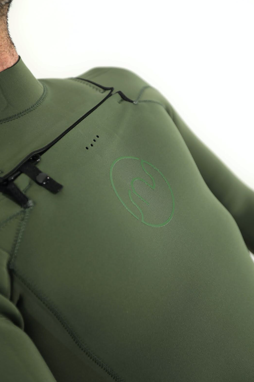 Yulex™ Suit | 4.3 mm | Integral | Olive Green