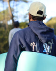 Hoodie sweater organic cotton | La Milady | Deep Blue