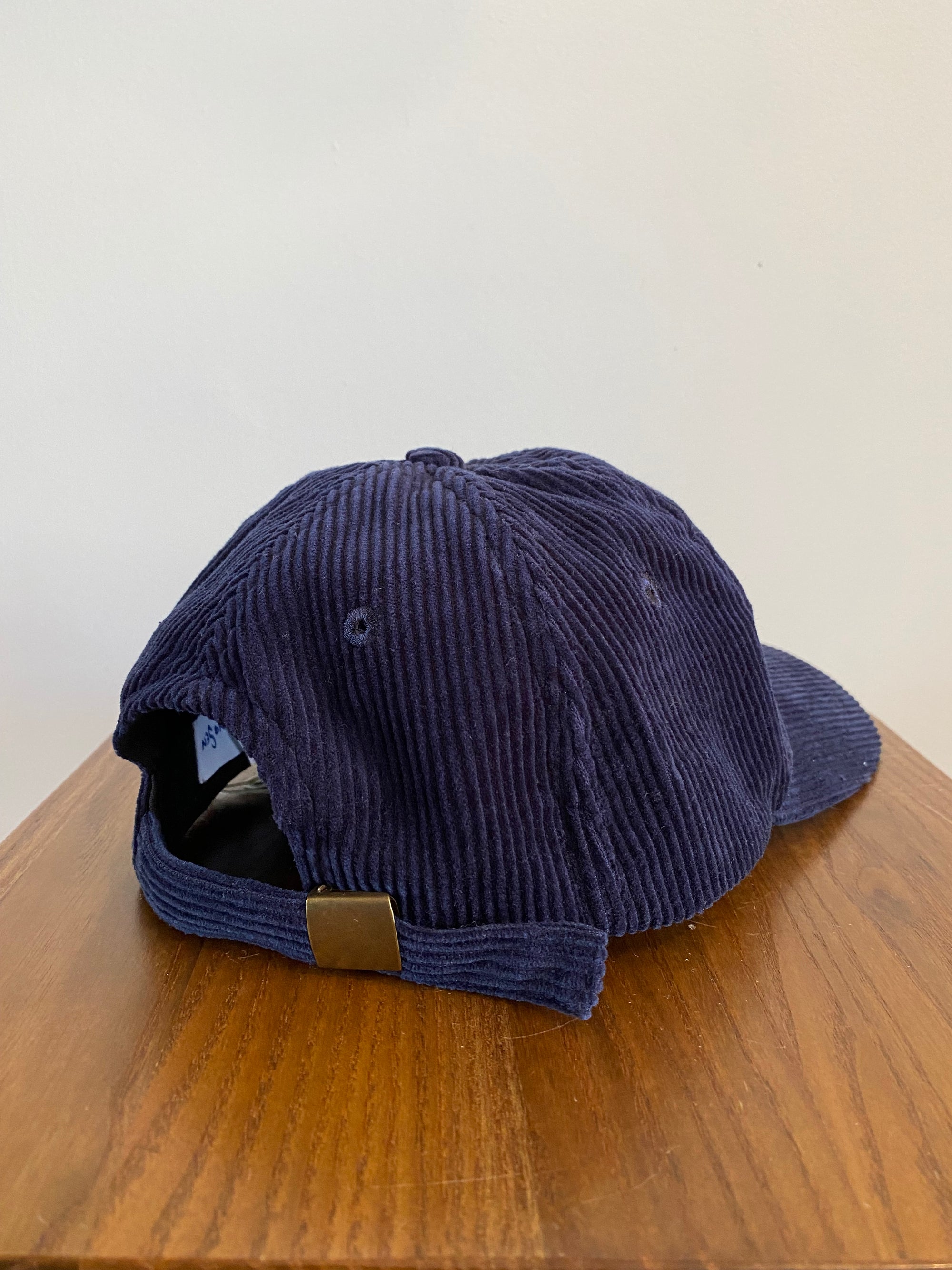 6panel velours Octopus | Deep Blue