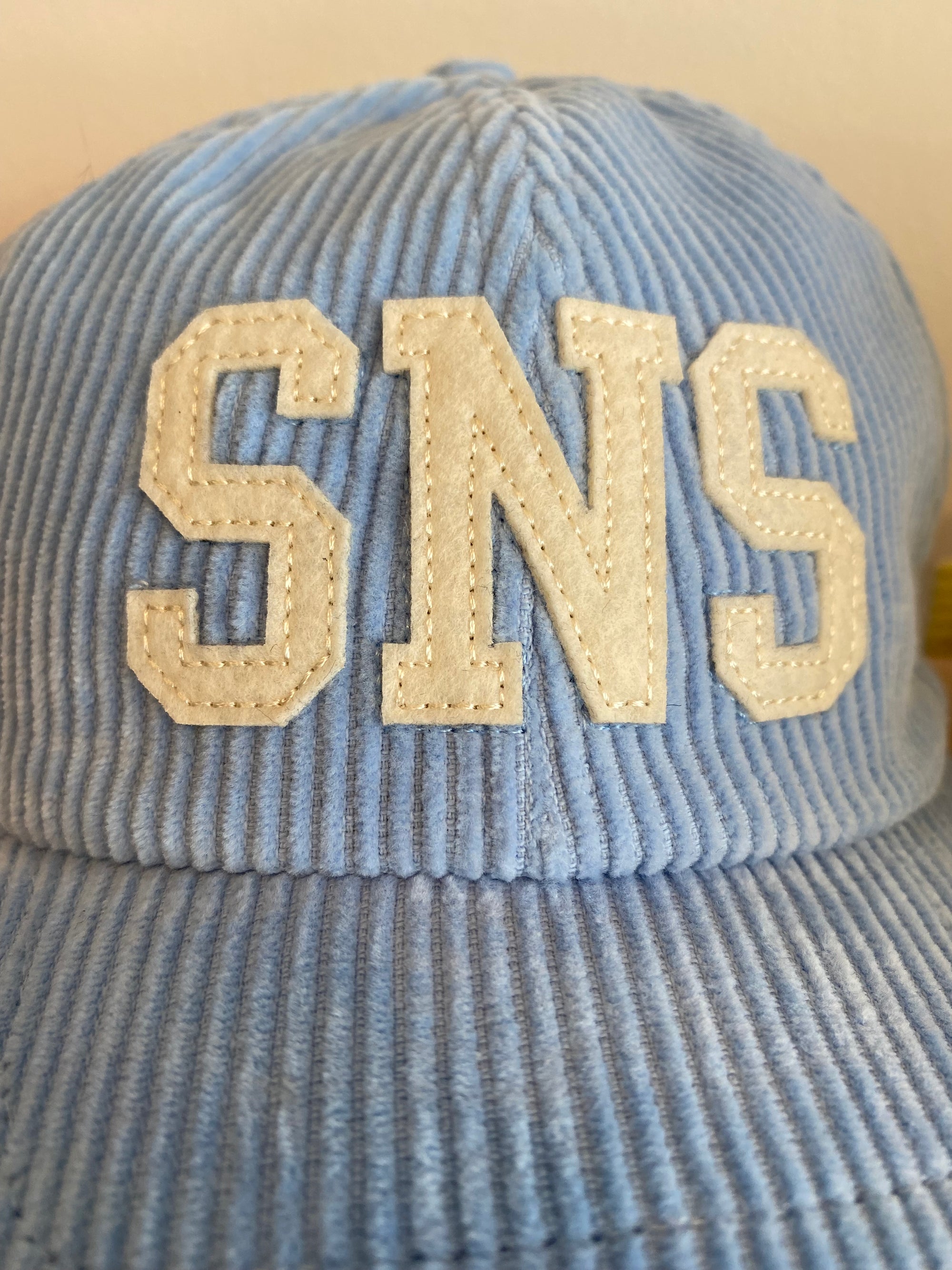 6panel velours SNS | Light Blue