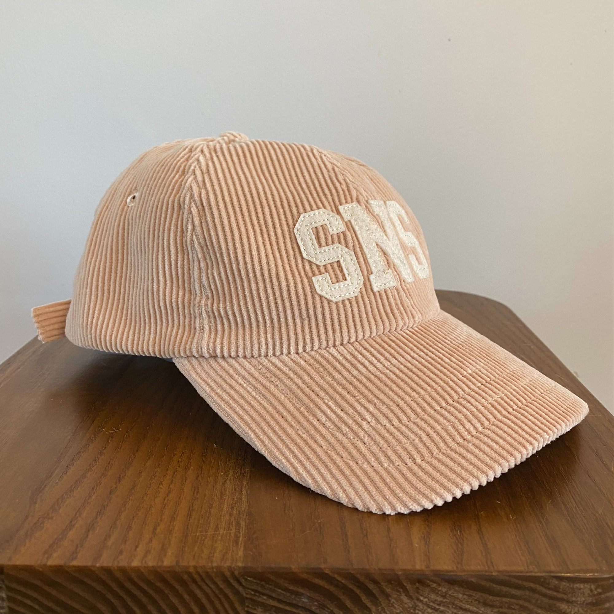 6panel velours SNS | Rose