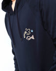 Hoodie sweater organic cotton | La Milady | Deep Blue