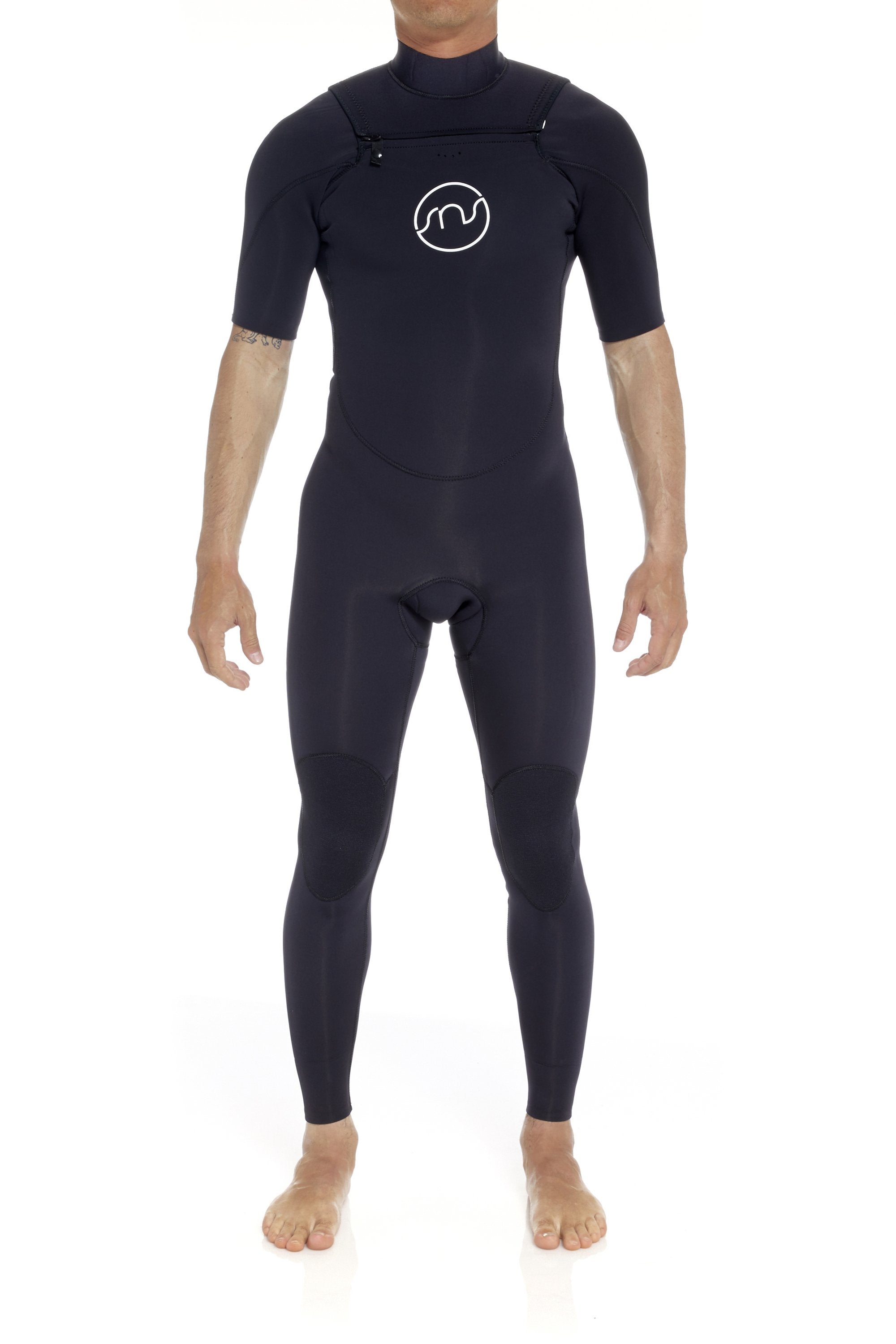 Limestone Wetsuit | 2mm | Integral Short Sleeve | Black