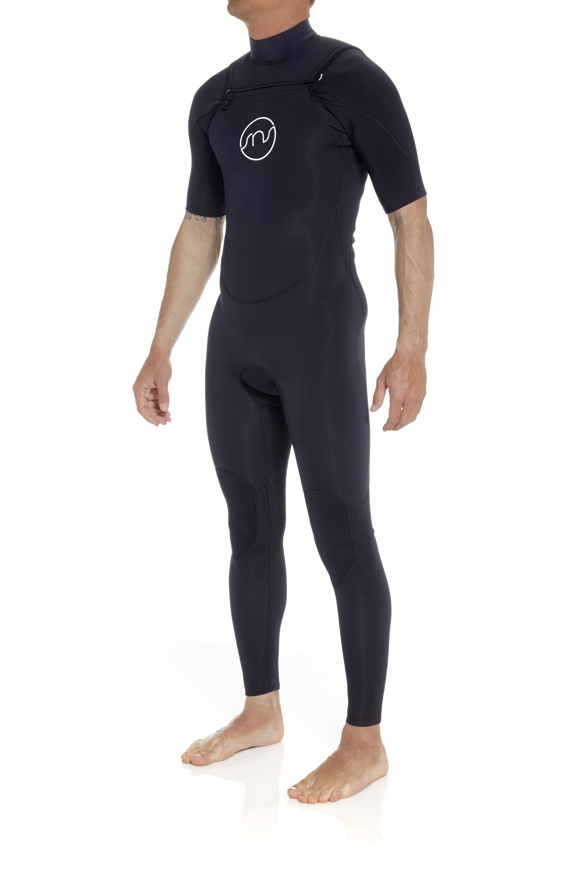 Limestone Wetsuit | 2mm | Integral Short Sleeve | Black