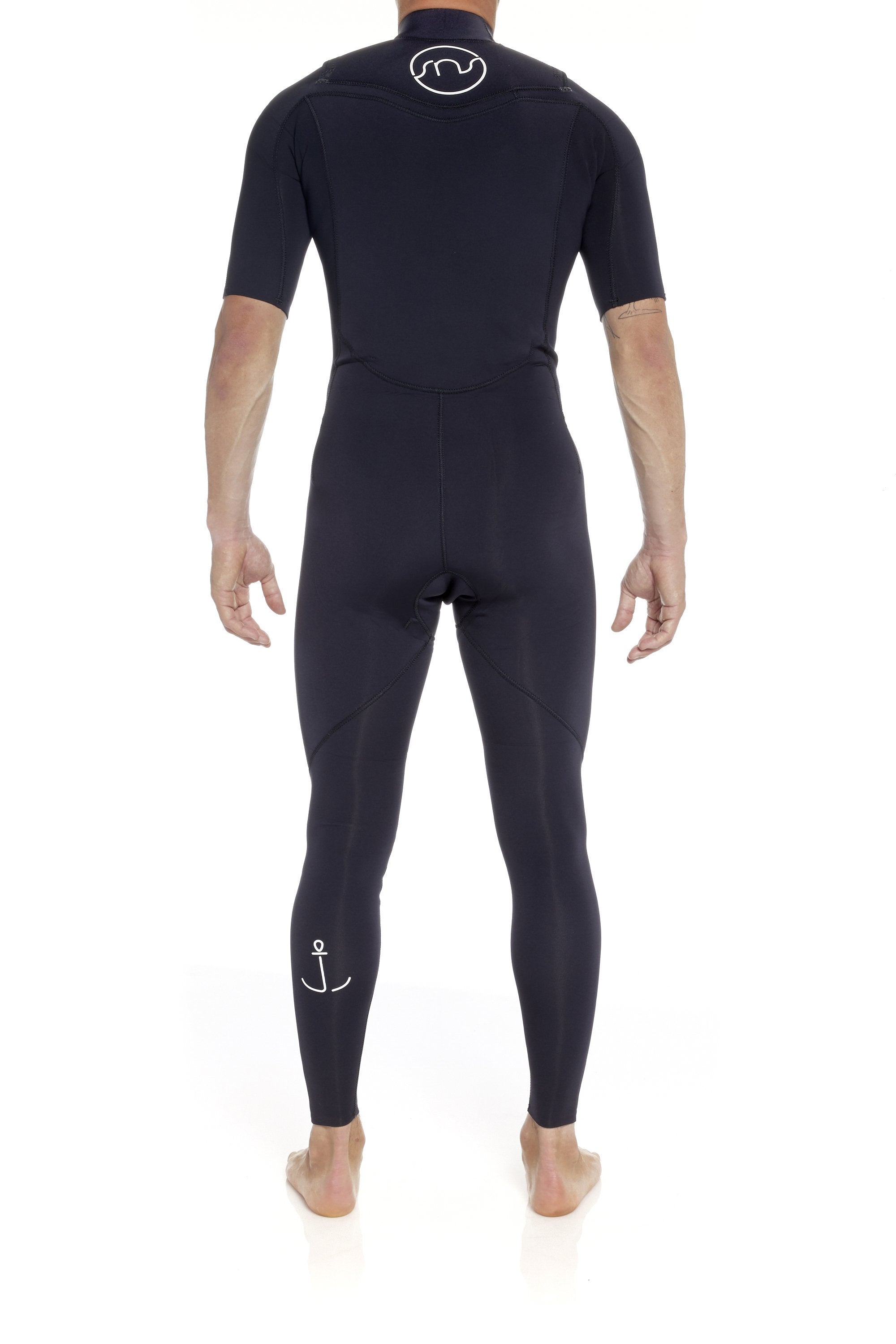 Limestone Wetsuit | 2mm | Integral Short Sleeve | Black