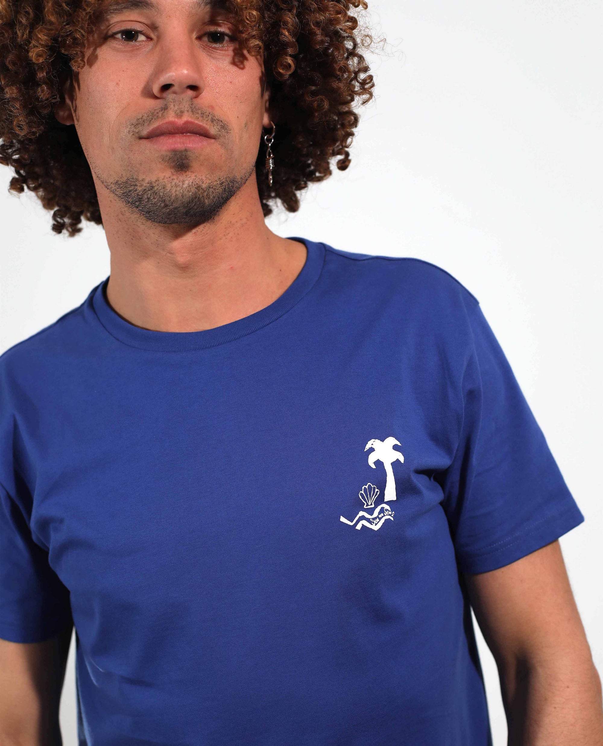 T-shirt organic cotton | Sea Life | Blue