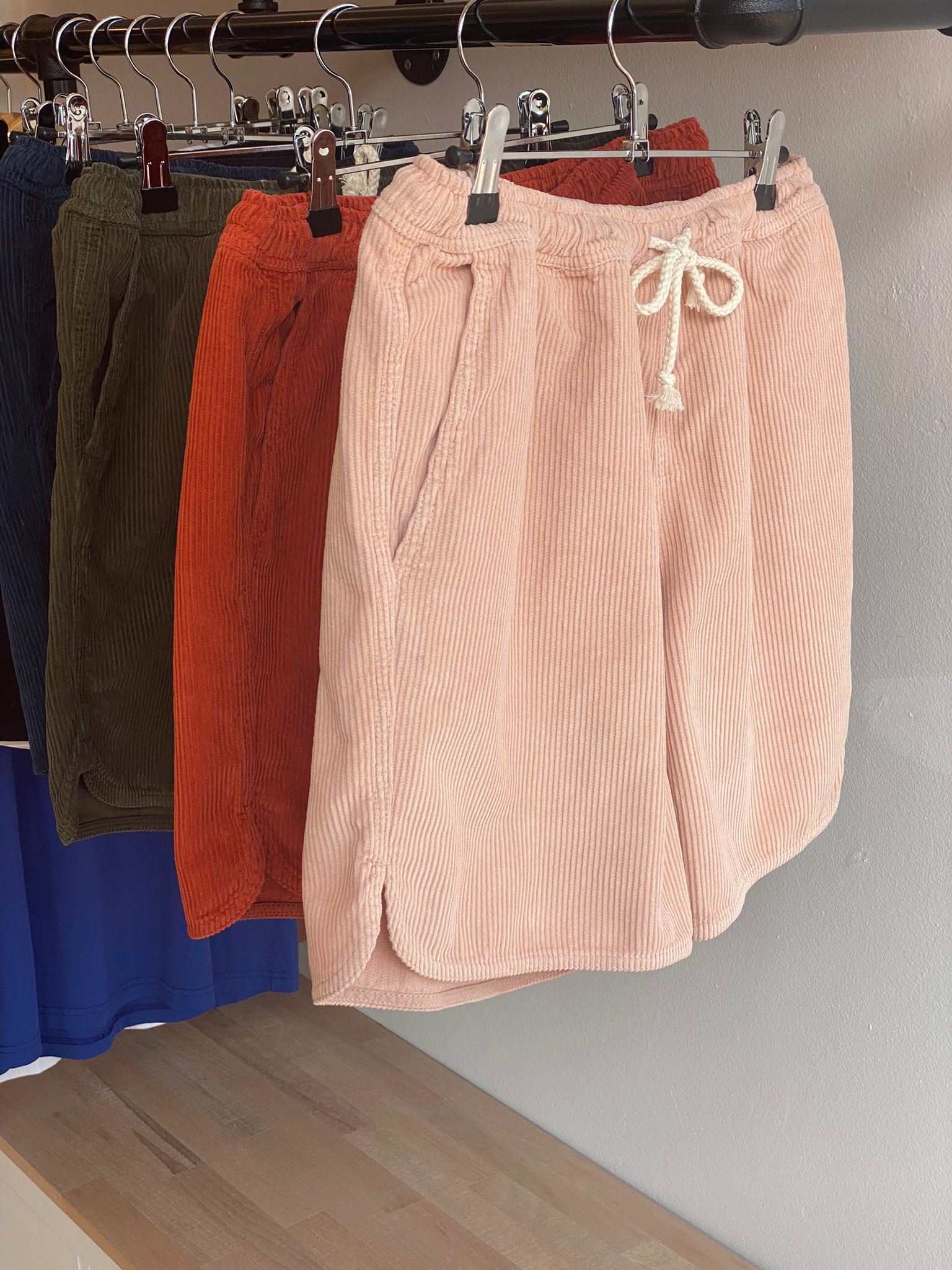 Short Velours | Rose