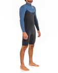 Custom wetsuit | 180 ZIP | 2.2MM | SHORTY MANCHES LONGUES