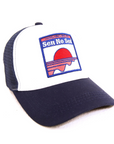 Trucker navy/white