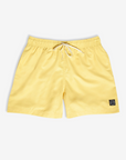 Beachshort solid yellow