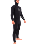 Combinaison SNS 5/4mm Cagoule Premium Limestone Black