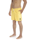 Beachshort solid yellow