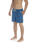 Beachshort solid blue