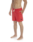 Beachshort solid red