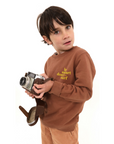 Be Smart Don't Surf Sweat Junior | Chocolat