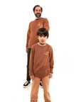Be Smart Don't Surf Sweat Junior | Chocolat