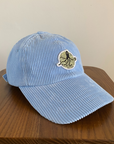 6panel velours Octopus | Light Blue