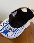 6panel velours Octopus | Rose