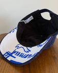 6panel velours Octopus | Deep Blue