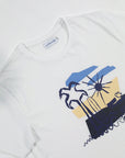 T-shirt organic cotton | Sunrise | White