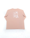 T-shirt manches longues organic coton | Golden Door | Rose