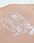 T-shirt manches longues organic coton | Golden Door | Rose