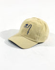 6 panel velours fishing boat | yellow