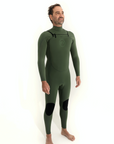 Combinaison Yulex™ | 4.3 mm | Intégrale | Olive Green