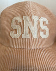6panel velours SNS | Rose