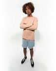 T-shirt manches longues organic coton | Golden Door | Rose