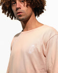 T-shirt manches longues organic coton | Golden Door | Rose