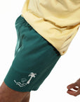 Beachshort Sea Life green
