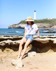 T-shirt organic cotton | Sea Face | White