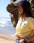 T-shirt organic cotton | Sea Life | Yellow