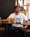 T-shirt organic cotton | Sunrise | White