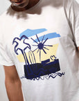 T-shirt organic cotton | Sunrise | White