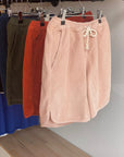 Short Velours | Rose
