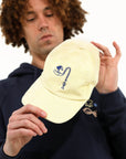 6 panel velours fishing boat | yellow