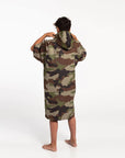 Poncho Surf unisexe léger quick dry Camo