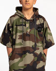 Poncho Surf unisexe léger quick dry Camo