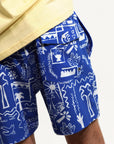 Beachshort Paint Wall Blue