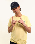 6 panel velours Sea Life | deep blue