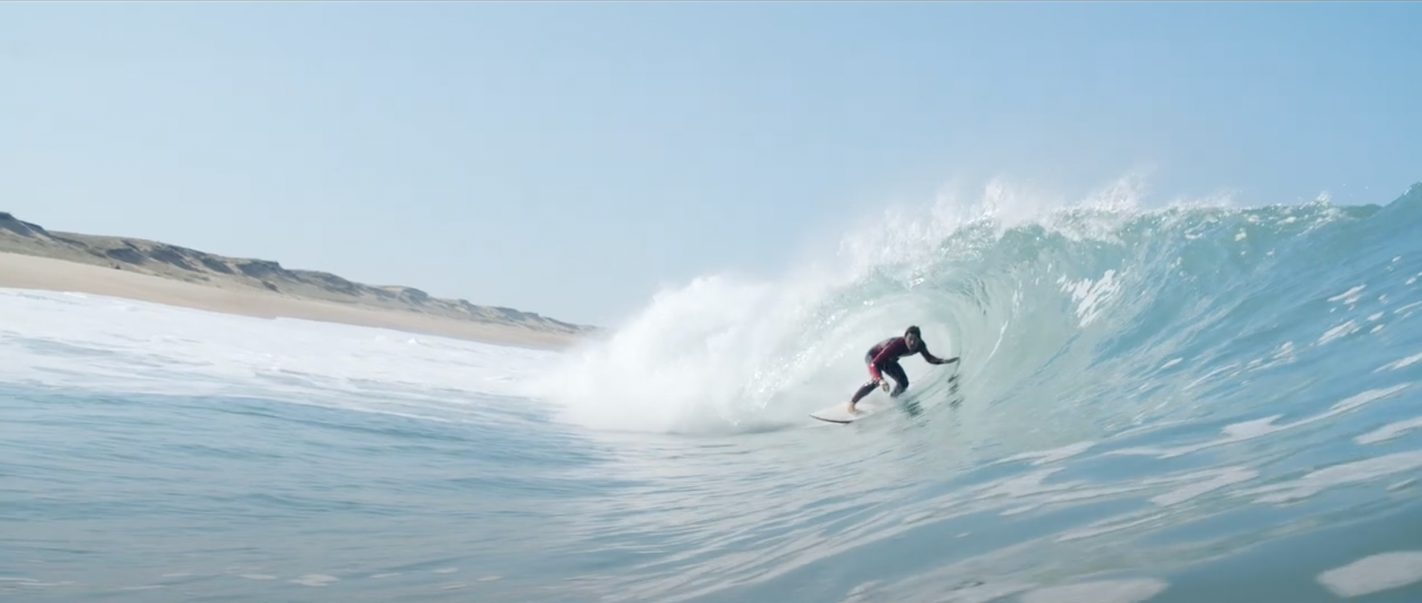 Glassy surfing session in Les Landes | Paul César Distinguin