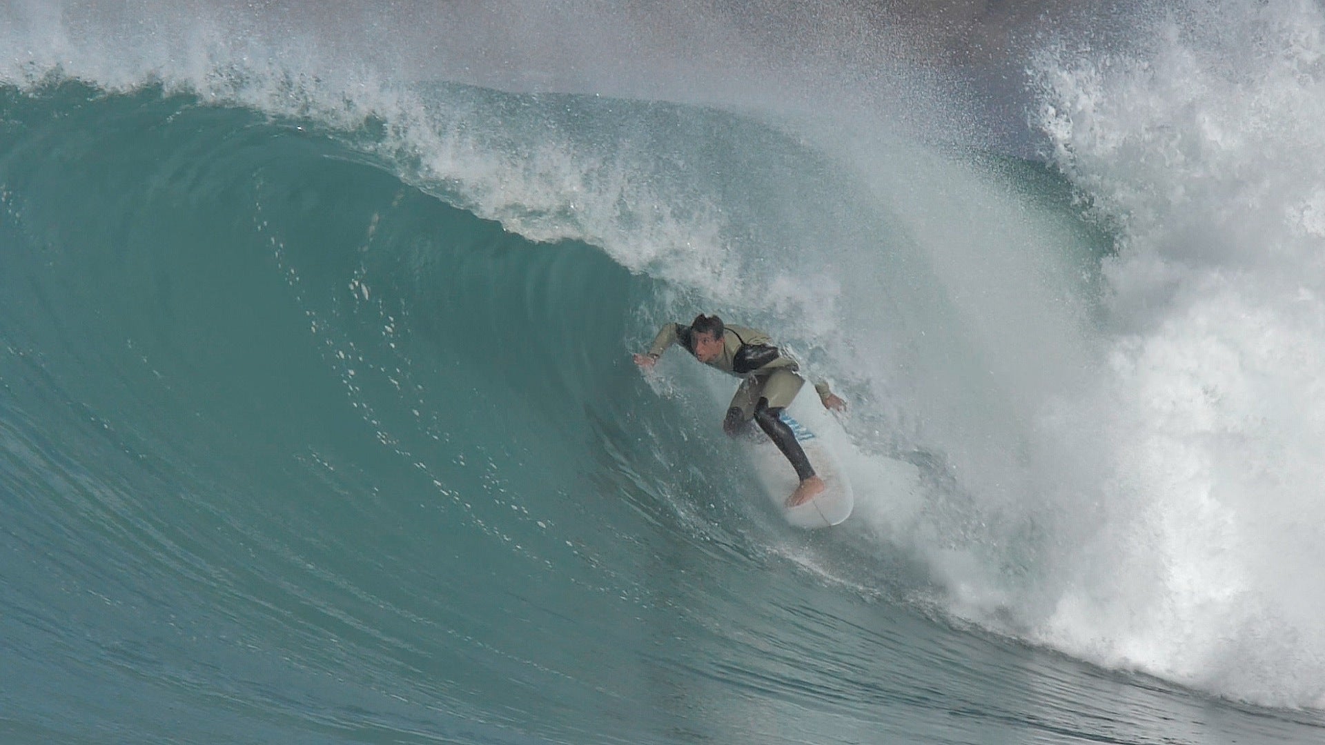 Combinaison de surf pour Maxime Huscenot, la "Maccabi"